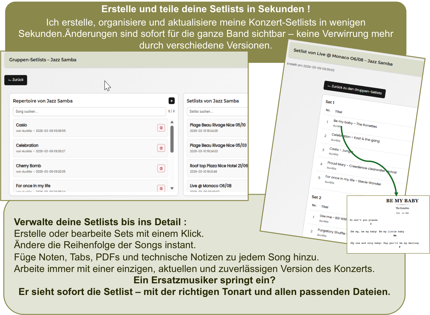 Setlists Band Maker Pro